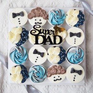 SuperDad Bites | Cupcake for Father